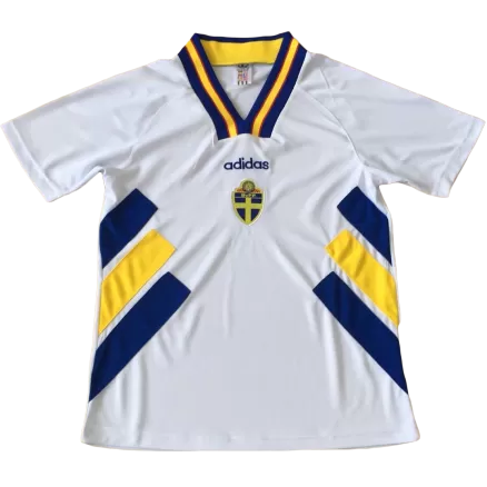 Sweden Retro Jersey Away Soccer Shirt 1994 - bestsoccerstore