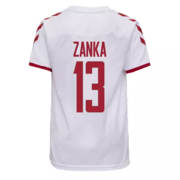 Denmark Jersey Custom Away ZANKA #13 Soccer Jersey 2021 - bestsoccerstore