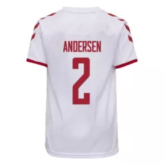 Denmark Jersey Custom Away ANDERSEN #2 Soccer Jersey 2021 - bestsoccerstore
