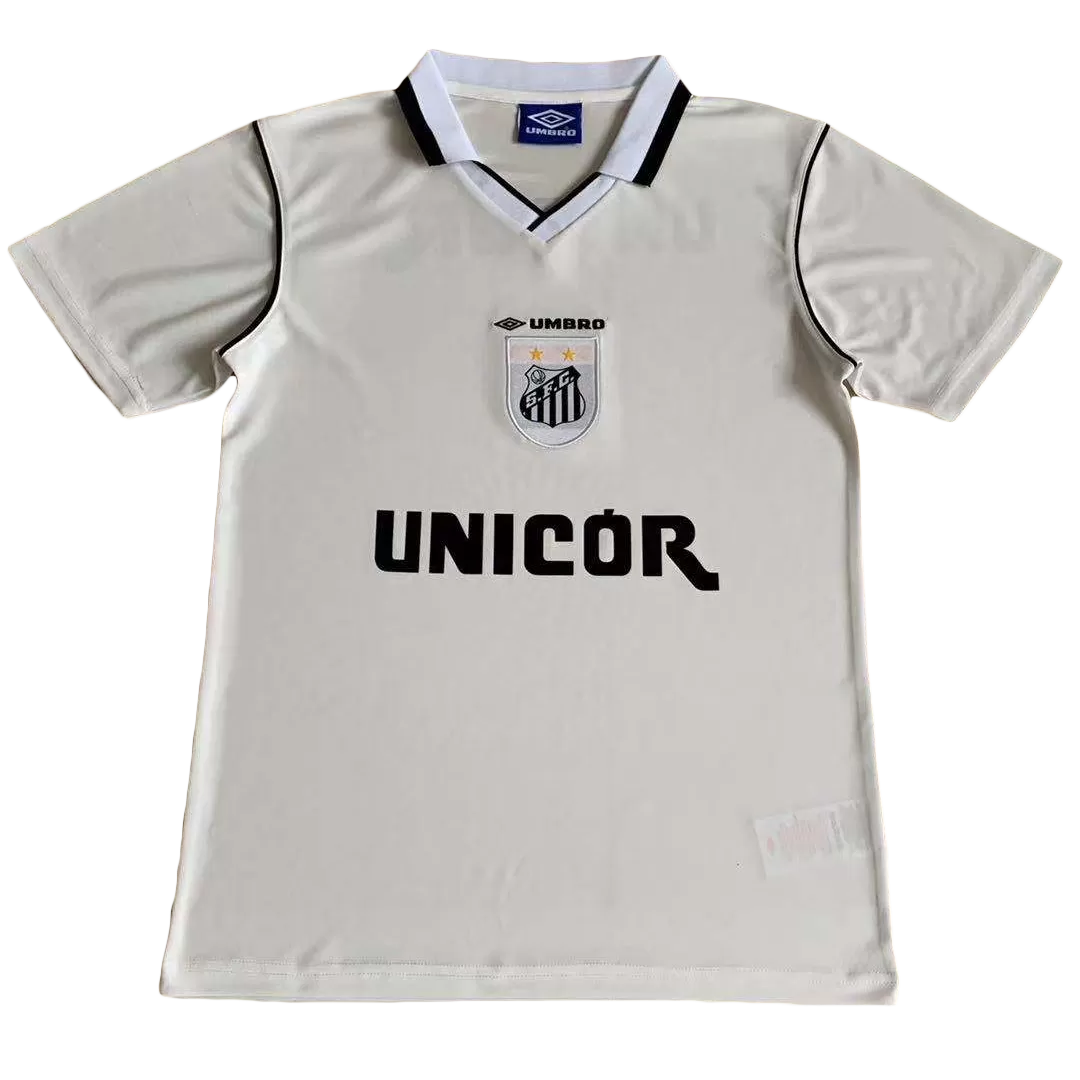 Santos FC Jersey Home Soccer Jersey 1999 - bestsoccerstore