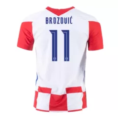 Croatia Jersey Custom Home BROZOVIĆ #11 Soccer Jersey 2020 - bestsoccerstore