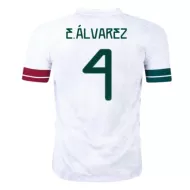Mexico Jersey Custom Away E.ÁLVAREZ #4 Soccer Jersey 2020 - bestsoccerstore