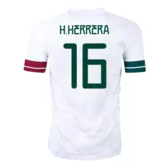 Mexico Jersey Custom Away H.HERRERA #16 Soccer Jersey 2020 - bestsoccerstore