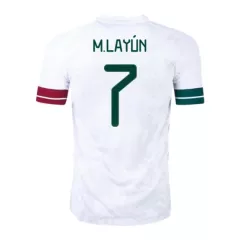 Mexico Jersey Custom Away M.LAYÚN #7 Soccer Jersey 2020 - bestsoccerstore