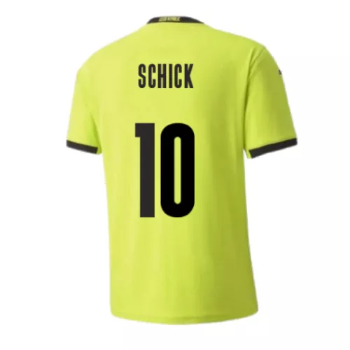 Czech Republic Jersey Custom Away SCHICK #10 Soccer Jersey 2020 - bestsoccerstore