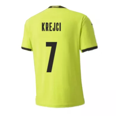 Czech Republic Jersey Custom Away KREJCI #7 Soccer Jersey 2020 - bestsoccerstore