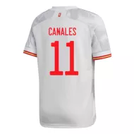 Spain Jersey Custom Away CANALES #11 Soccer Jersey 2020 - bestsoccerstore