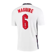 England Jersey Custom Home MAGUIRE #6 Soccer Jersey 2020 - bestsoccerstore