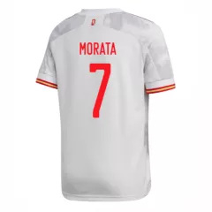 Spain Jersey Custom Away MORATA #7 Soccer Jersey 2020 - bestsoccerstore