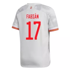 Spain Jersey Custom Away FABIÁN #17 Soccer Jersey 2020 - bestsoccerstore
