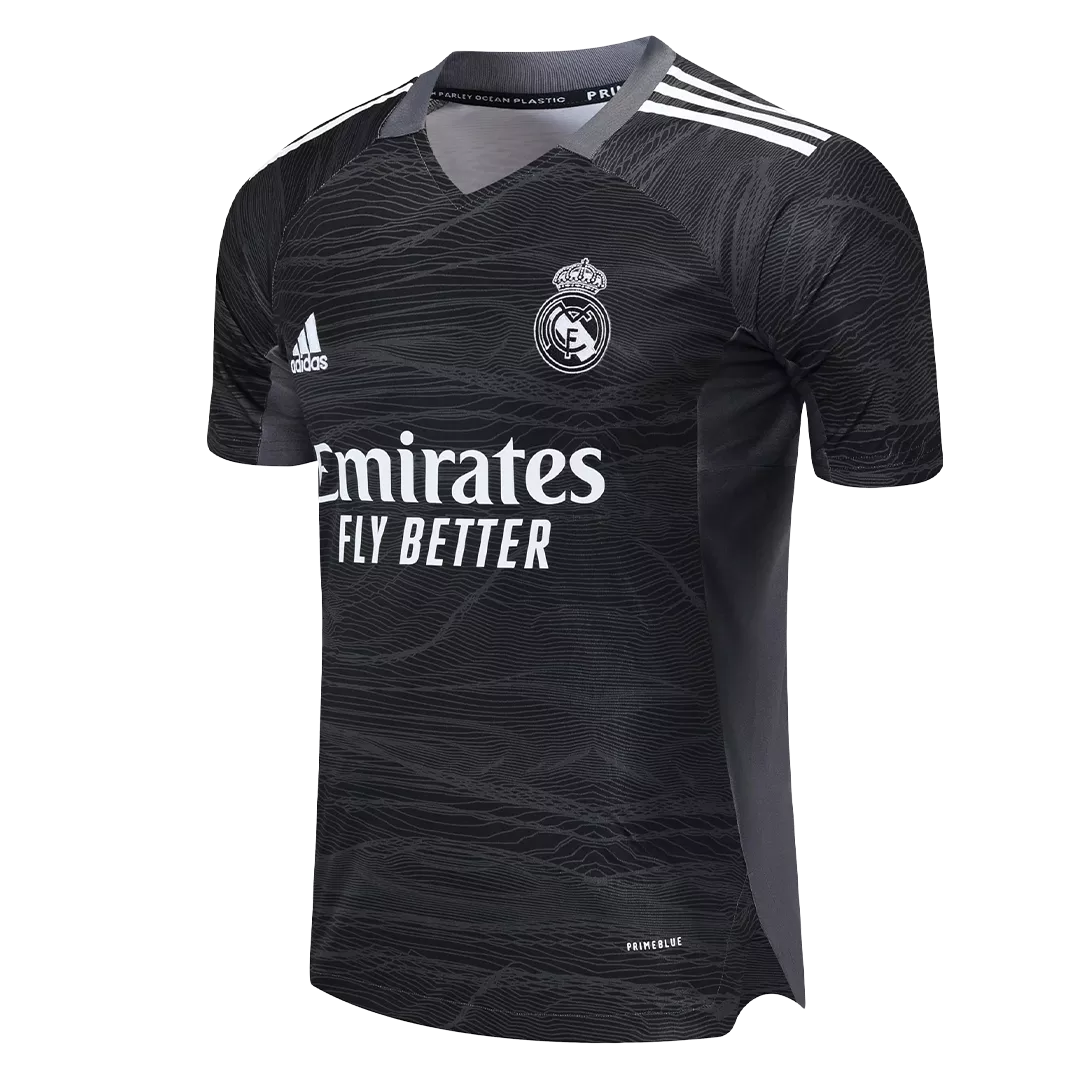 Real Madrid Jersey Custom Goalkeeper Soccer Jersey 2021/22 - bestsoccerstore