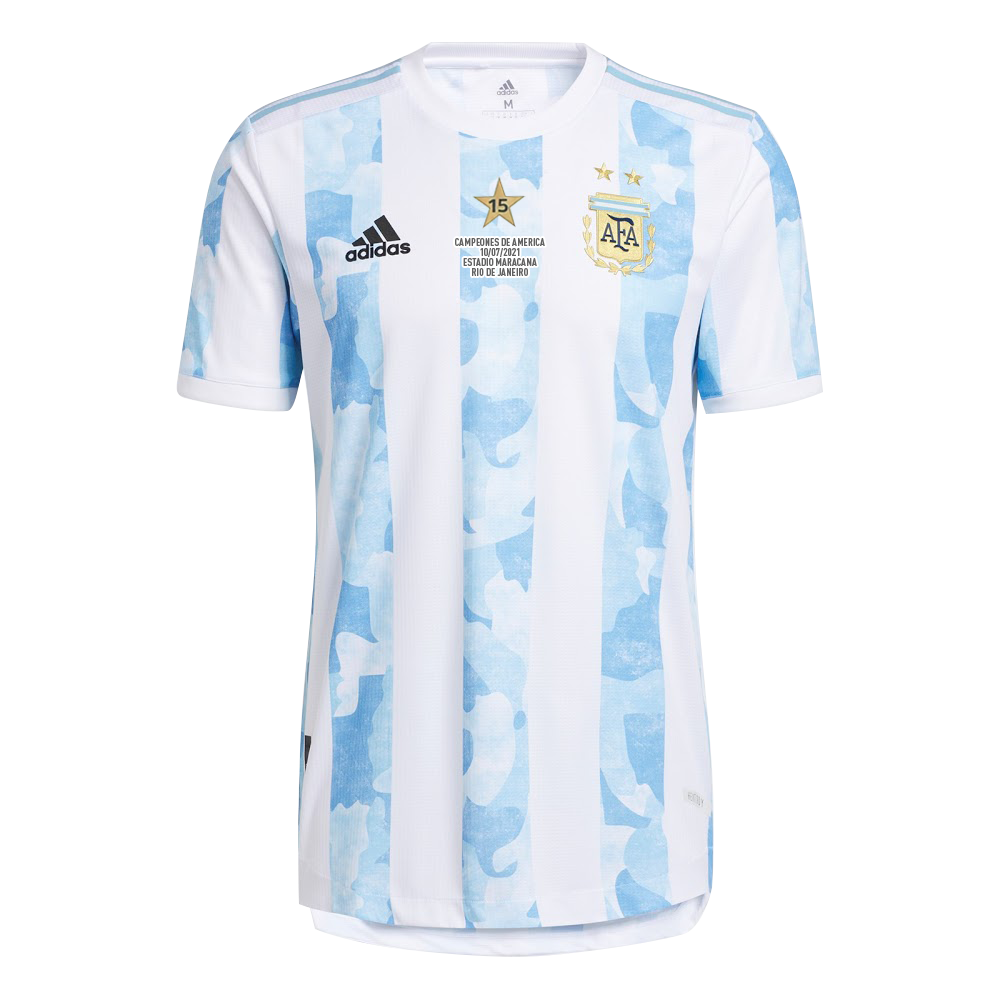 Argentina Soccer Jersey Home Copa America 2021 Winner Version Replica