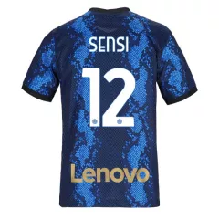 Inter Milan Jersey Custom Home SENSI #12 Soccer Jersey 2021/22 - bestsoccerstore