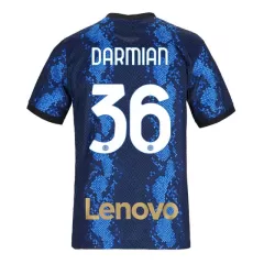 Inter Milan Jersey Custom Home DARMIAN #36 Soccer Jersey 2021/22 - bestsoccerstore