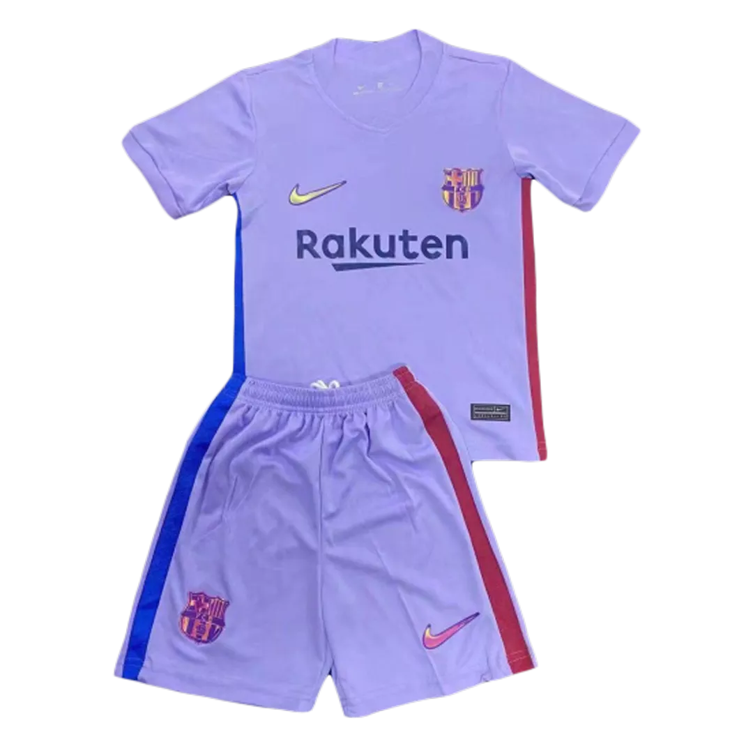 Barcelona Jersey Custom Away Soccer Jersey 2021/22 - bestsoccerstore