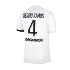 PSG Jersey Custom Away SERGIO RAMOS #4 Soccer Jersey 2021/22