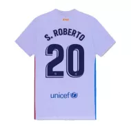 Barcelona Jersey Away S.ROBERTO #20 Soccer Jersey 2021/22 - bestsoccerstore