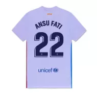 Barcelona Jersey Away ANSU FATI #22 Soccer Jersey 2021/22 - bestsoccerstore