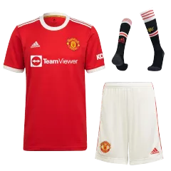 Manchester United Jersey Custom Home Soccer Jersey 2021/22 - bestsoccerstore