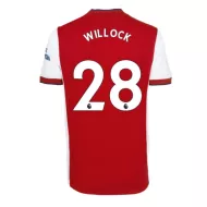 Arsenal Jersey Custom Home WILLOCK #28 Soccer Jersey 2021/22 - bestsoccerstore