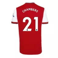 Arsenal Jersey Custom Home CHAMBERS #21 Soccer Jersey 2021/22 - bestsoccerstore
