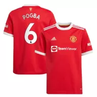 Manchester United Jersey Custom Home POGBA #6 Soccer Jersey 2021/22 - bestsoccerstore