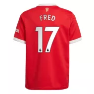 Manchester United Jersey Custom Home FRED #17 Soccer Jersey 2021/22 - bestsoccerstore