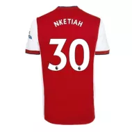 Arsenal Jersey Custom Home NKETIAH #30 Soccer Jersey 2021/22 - bestsoccerstore