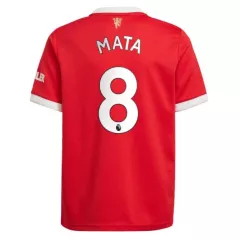 Manchester United Jersey Custom Home MATA #8 Soccer Jersey 2021/22 - bestsoccerstore