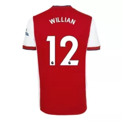 Arsenal Jersey Custom Home WILLIAN #12 Soccer Jersey 2021/22 - bestsoccerstore
