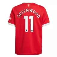 Manchester United Jersey Custom Home GREENWOOD #11 Soccer Jersey 2021/22 - bestsoccerstore