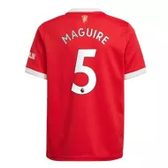 Manchester United Jersey Custom Home MAGUIRE #5 Soccer Jersey 2021/22 - bestsoccerstore