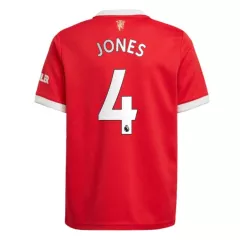 Manchester United Jersey Custom Home JONES #4 Soccer Jersey 2021/22 - bestsoccerstore