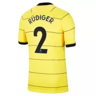 Chelsea Jersey RÜDIGER #2 Custom Away Soccer Jersey 2021/22 - bestsoccerstore