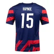USA Jersey Custom Away RAPINOE #15 Soccer Jersey 2021/22 - bestsoccerstore