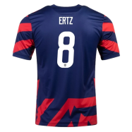 USA Jersey Custom Away ERTZ #8 Soccer Jersey 2021/22