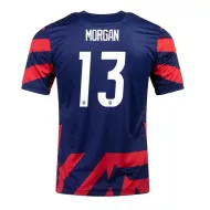 USA Jersey Custom Away MORGAN #13 Soccer Jersey 2021/22 - bestsoccerstore
