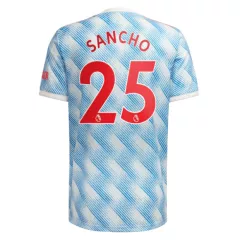 Manchester United Jersey Custom Away SANCHO #25 Soccer Jersey 2021/22 - bestsoccerstore