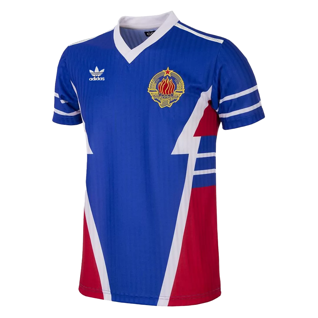Yugoslavia Jersey Custom Home Soccer Jersey 1990 - bestsoccerstore