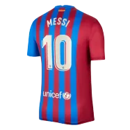 Barcelona Jersey Custom Home MESSI #10 Soccer Jersey 2021/22 - bestsoccerstore