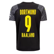 Borussia Dortmund Jersey Custom Away HAALAND #9 Soccer Jersey 2021/22 - bestsoccerstore