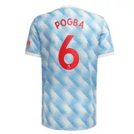 Manchester United Jersey Custom Away POGBA #6 Soccer Jersey 2021/22 - bestsoccerstore