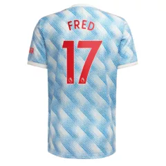 Manchester United Jersey Custom Away FRED #17 Soccer Jersey 2021/22 - bestsoccerstore