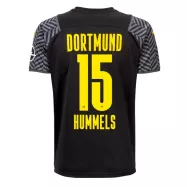 Borussia Dortmund Jersey Custom Away HUMMELS #15 Soccer Jersey 2021/22 - bestsoccerstore