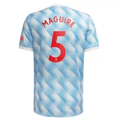 Manchester United Jersey Custom Away MAGUIRE #5 Soccer Jersey 2021/22 - bestsoccerstore