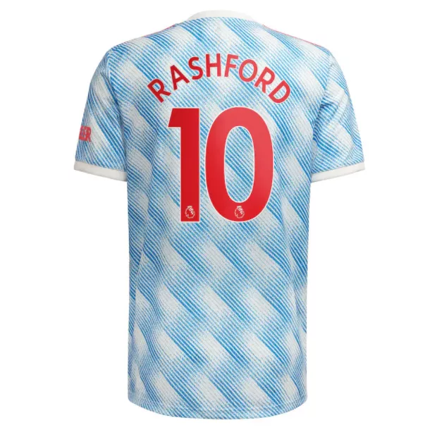 Manchester United Jersey Custom Away RASHFORD #10 Soccer Jersey 2021/22 - bestsoccerstore