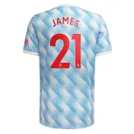 Manchester United Jersey Custom Away JAMES #21 Soccer Jersey 2021/22 - bestsoccerstore