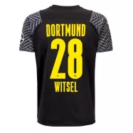 Borussia Dortmund Jersey Custom Away WITSEL #28 Soccer Jersey 2021/22 - bestsoccerstore