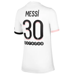 PSG Jersey Messi #30 Custom Away Soccer Jersey 2021/22