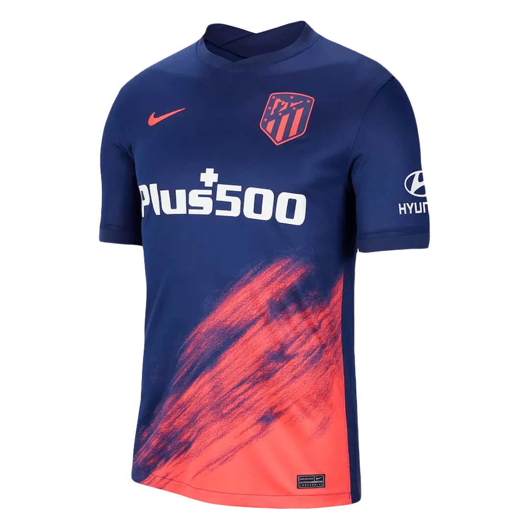 Atletico Madrid Jersey Custom Away CAMPEONES #21 Soccer Jersey 2021/22 - bestsoccerstore